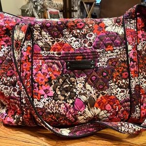 Vera Bradley Rosewood Floral Bundle. Miller tote and zip wallet/ID case included